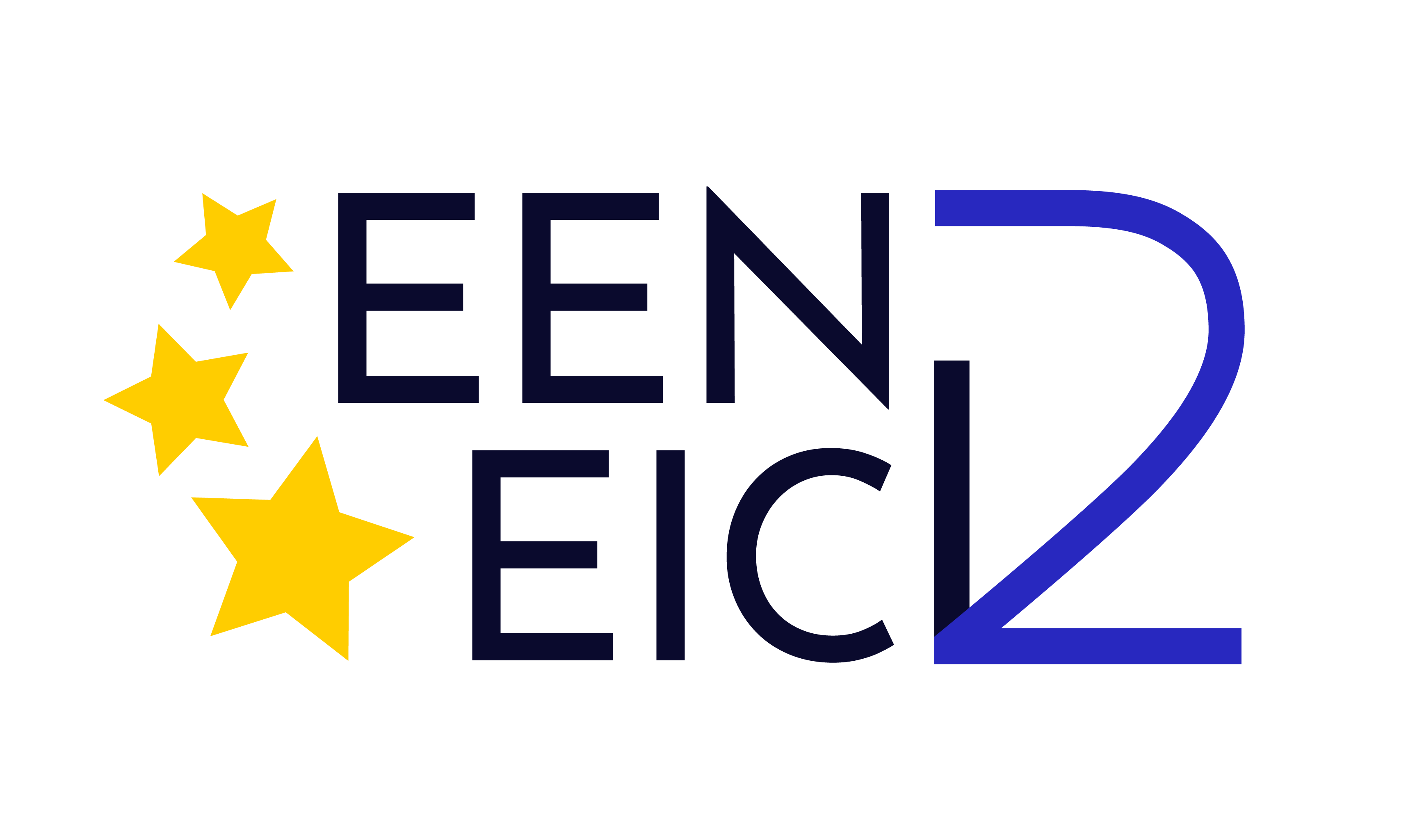 Flaga UE i logotyp EEN