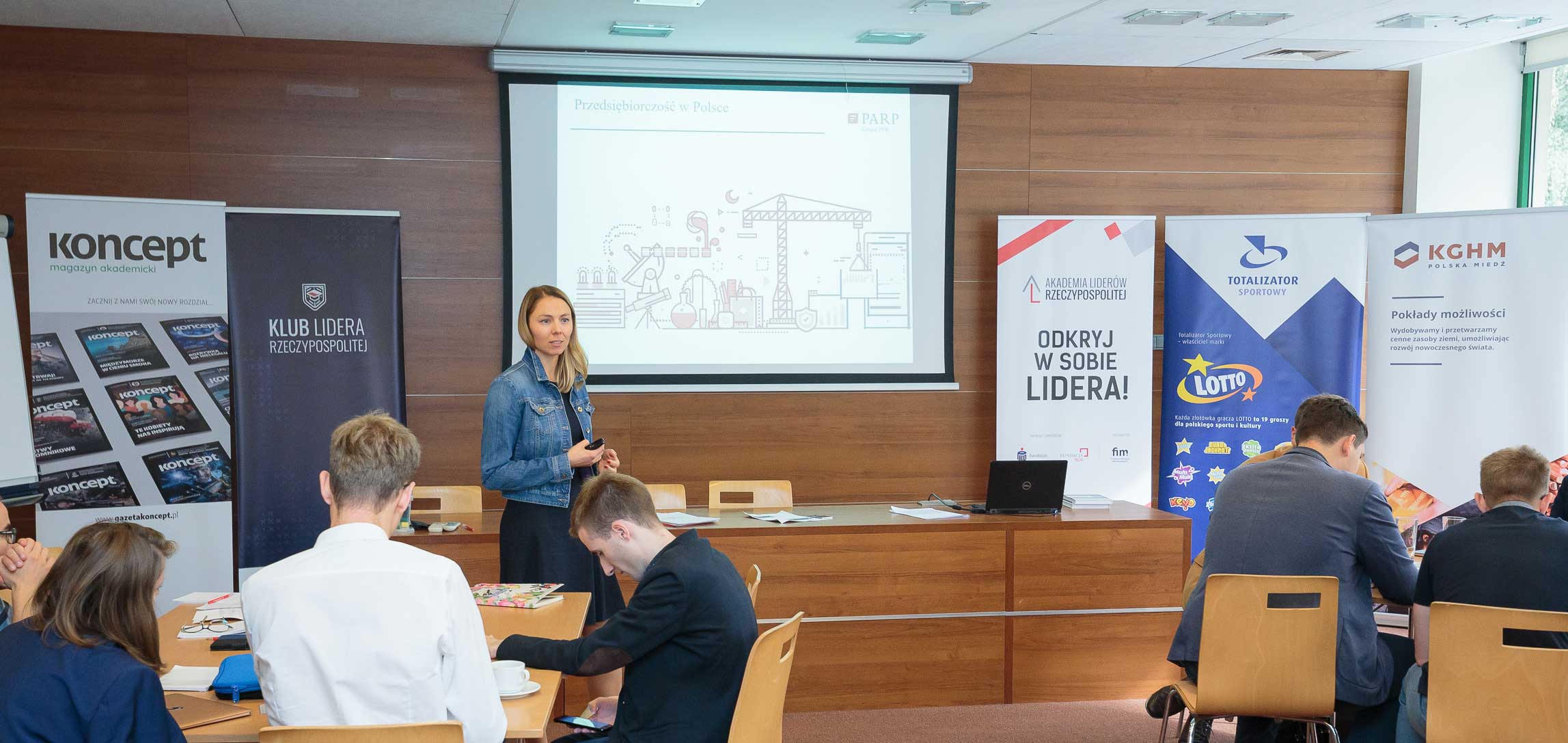 Robert Zakrzewski prowadzacy szkolenie