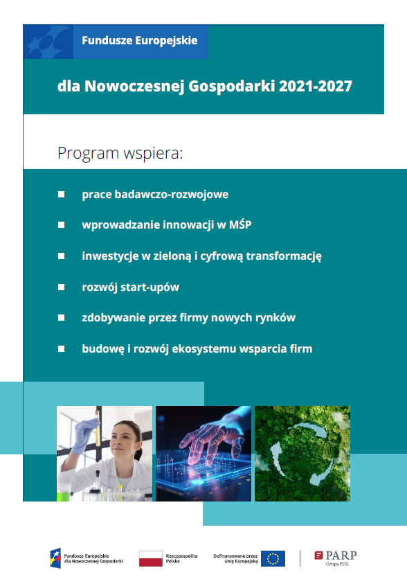Fundusze Europejskie dla Nowoczesnej Gospodarki 2021-2027
