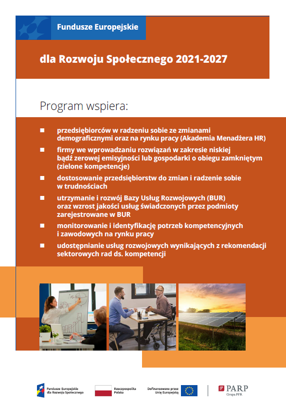Fundusze Europejskie dla Rozwoju Społecznego w nowej perspektywie finansowej 2021-2027